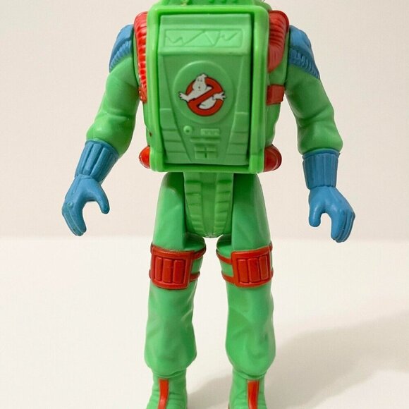 Vtg 1989 Ghostbusters Action Figure Winston Fright Features Kenner Astronaut Toy - Picture 3 of 16